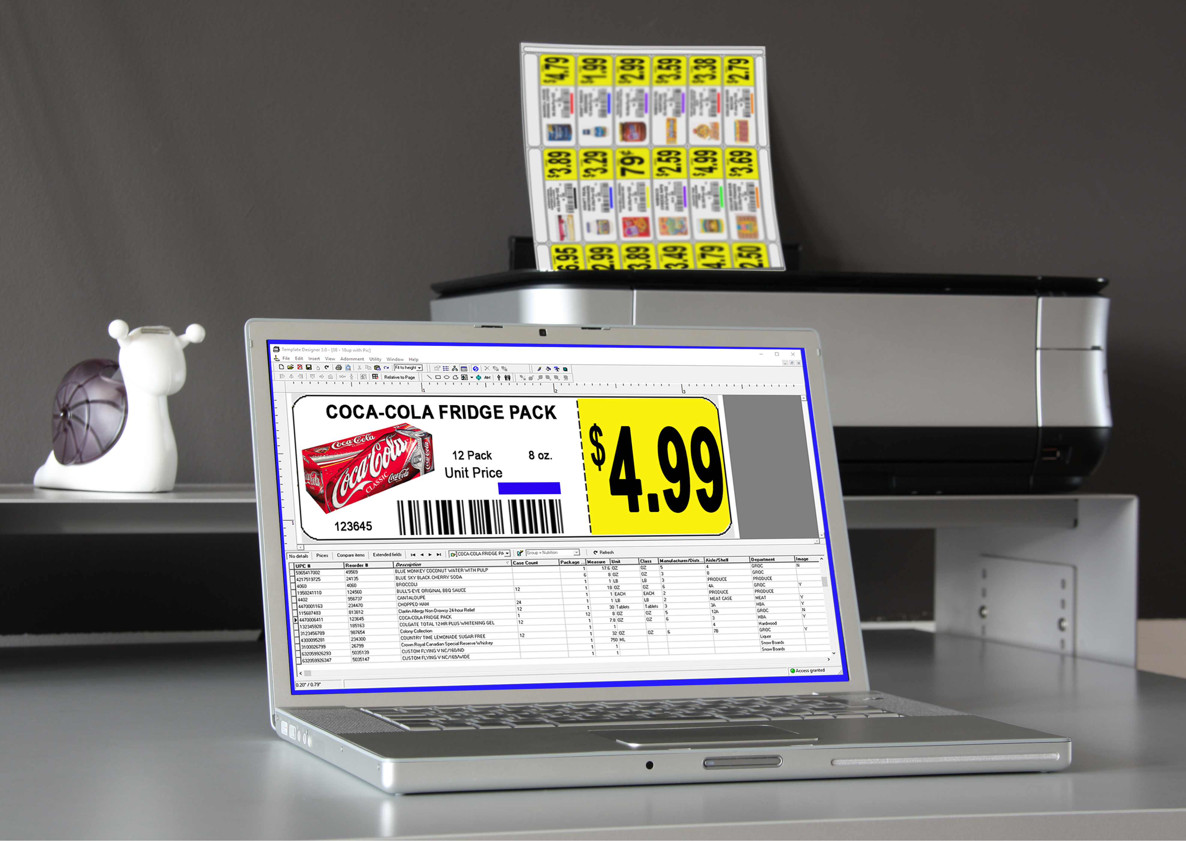 Extra Large Display Stand Point Of Sale Retail Price Stickers Sticky Tags  Labels